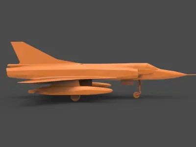 Dassault Mirage 3D print model