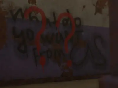 Abandoned car service Low-poly 3D model