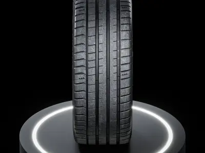 Michelin Pilot Sport 5 245 35 ZR19 93Y 3D model