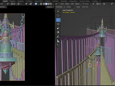Nebula Castle 3D model