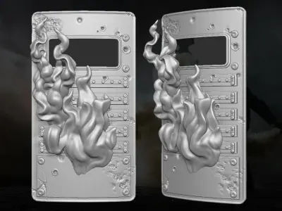 Commando Shield 3D printable file for Action Figures 3D print model