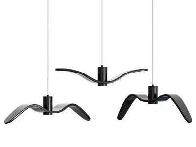 Night birds pendant 3D model