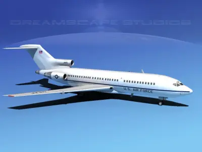 Boeing C-22A USAF 3 3D model