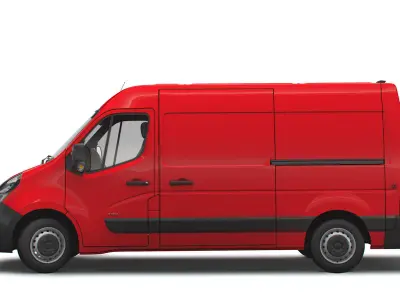 Vauxhall Movano 3300 L2H2 UK-spec 2020 3D model
