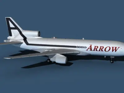 Lockheed L-1011-50 Arrow 3D model