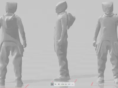 MANTIS SUIT 3D print model