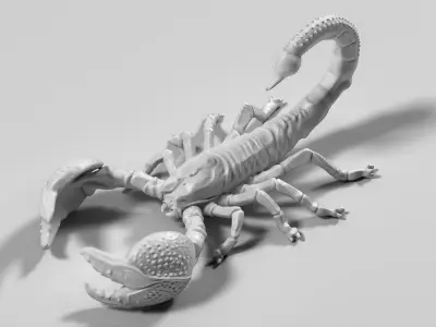Scorpion 02 STL 3D model