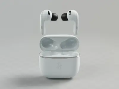 Generic Wireless Earphones 3D model
