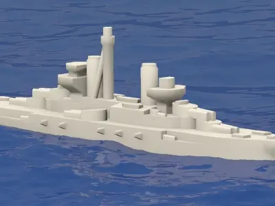 Dreadnought Minas Gerais 3D print model