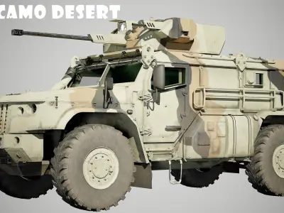 Typhoon VDV Game Ready Model 80K Low-poly 3D model