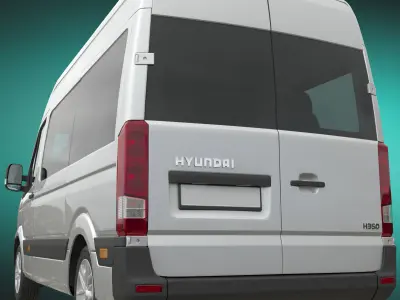 Hyundai H350 Minibus L2H2 3D model