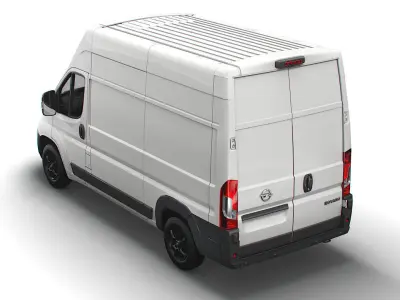 Opel Movano Van L2H3 2022 3D model