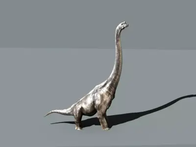 Brachiosaurus dinosaur 3D model