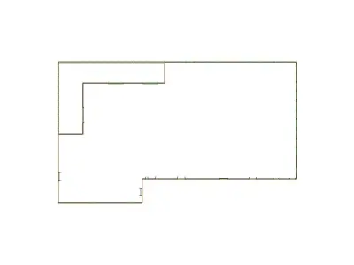 Simple Exterior Sketch by Aerial - 31-40 SQ - Xactimate 3D model