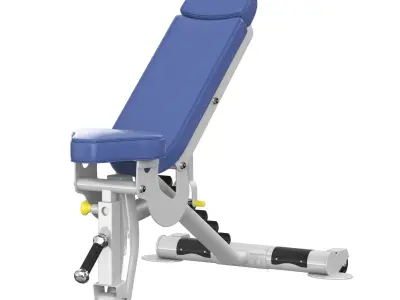 CF-3160 FLAT-INCLINE BENCH 3D model