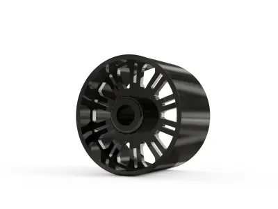 REAR KG1 KD004-B-2 DUALLY WHEEL 3D MODEL 3D model