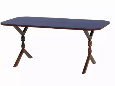 Dining Table 3D model 28