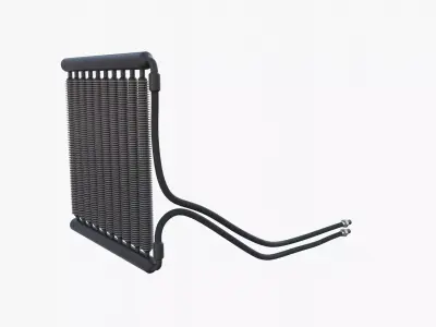 Tractor Oil Cooler 3D model