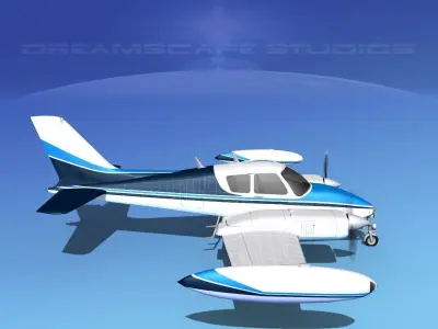 Cessna 310 V12 3D model