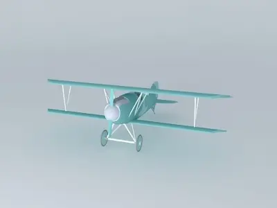 Albatros D-VA Free 3D model