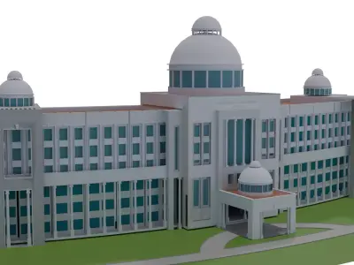 Kuniya Group of Institutions Free 3D model