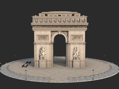 Arc of Triumph 3D model