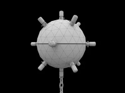 Submarine Bomb 3D model purchase