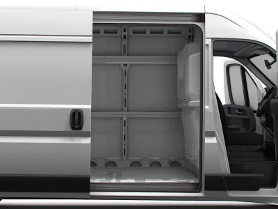 Vauxhall Movano Van L4H2 HQ Interior 2023 3D model