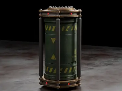 Military Grade Time Bomb  3D model