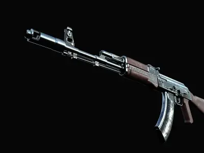 AKM-103 ak - rifle Low-poly 3D model