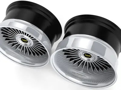 WORK EMITZ  Wheels Version 2 3D model