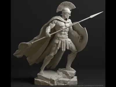 Roman Gladiator 3D print model