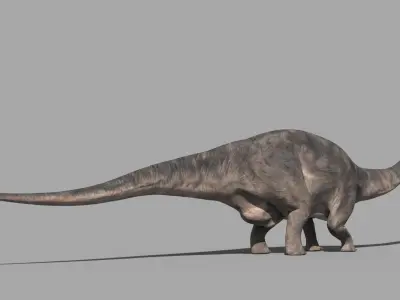 Apatosaur Forever - 8K 3D model