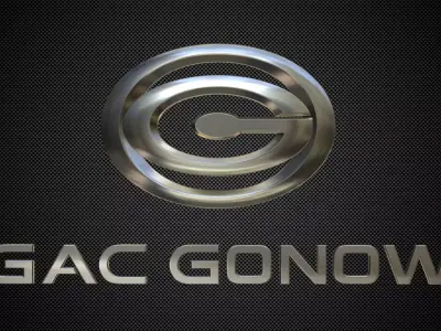 gac gonow logo 3D model