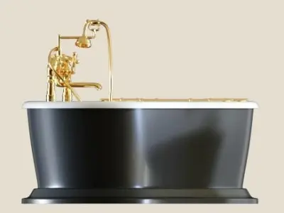 Luxury Bathtub for Bathrooms and Hotels 3D model