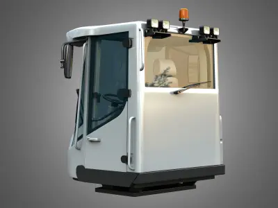 Loader L538 Cabin 3D model