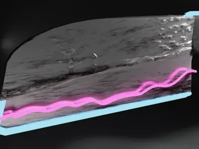 Cyberpunk butcher knife Free 3D model