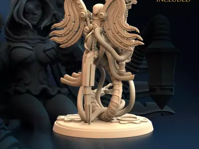 The Aether Weaver Priestess 3D print model