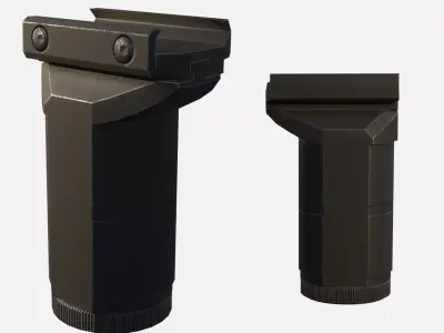 ZenitCo Russian Foregrip Low-poly 3D model