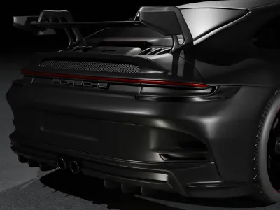 Porsche  911 GT3 922 2022 3D model