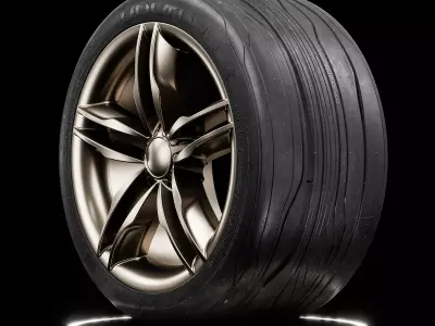 Vulture Concept Tire 3D model