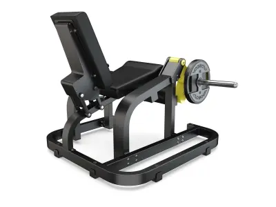 Technogym - Plate Loaded - Leg Extension 3D model