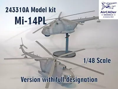 243310A Model kit Mil Mi-14PL 3D print model