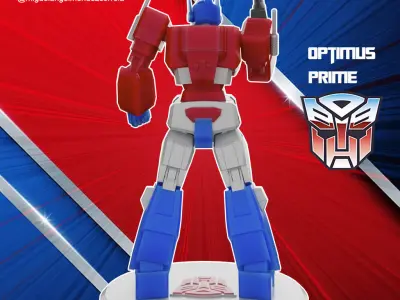 OPTIMUS PRIME STL MODEL 3D print model