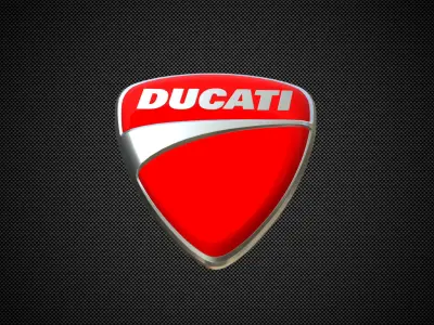 ducati logo 3D model
