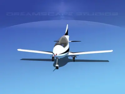Bede BD-5J Microjet V01 3D model
