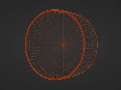 Alcoa Style Truck Wheel 3D model