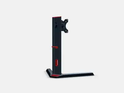 Rapture Monitor Arm TURRET SX - fekete Low-poly 3D model