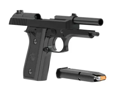 Taurus PT92  3D model