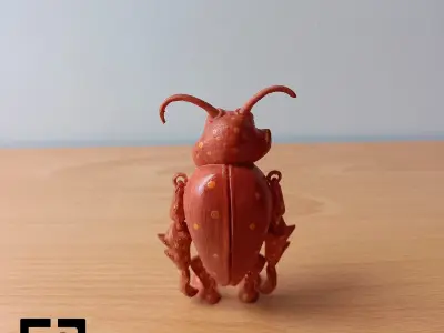 CUCARACHA ARTICULADA 3D print model